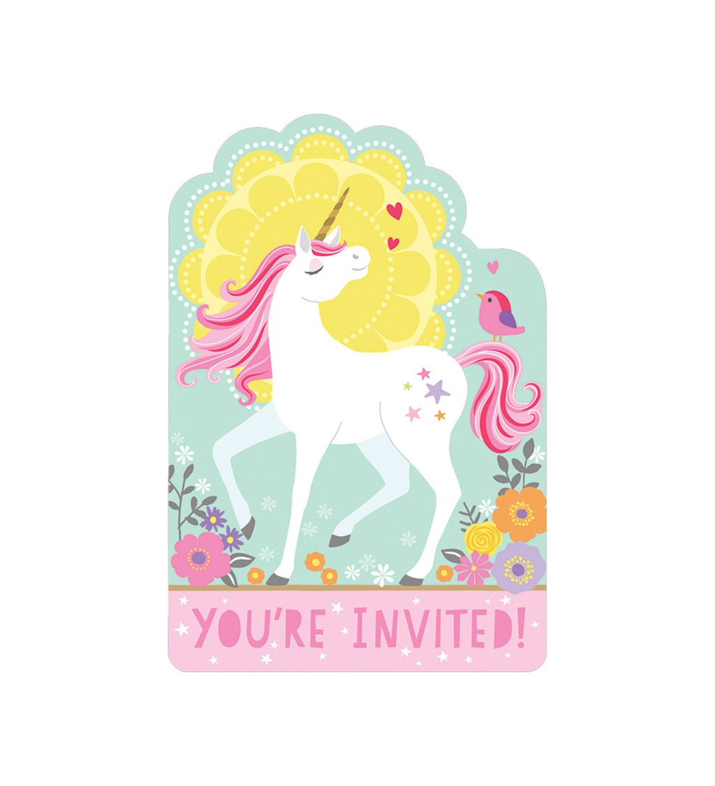 Party Pozvánky - Unicorn
