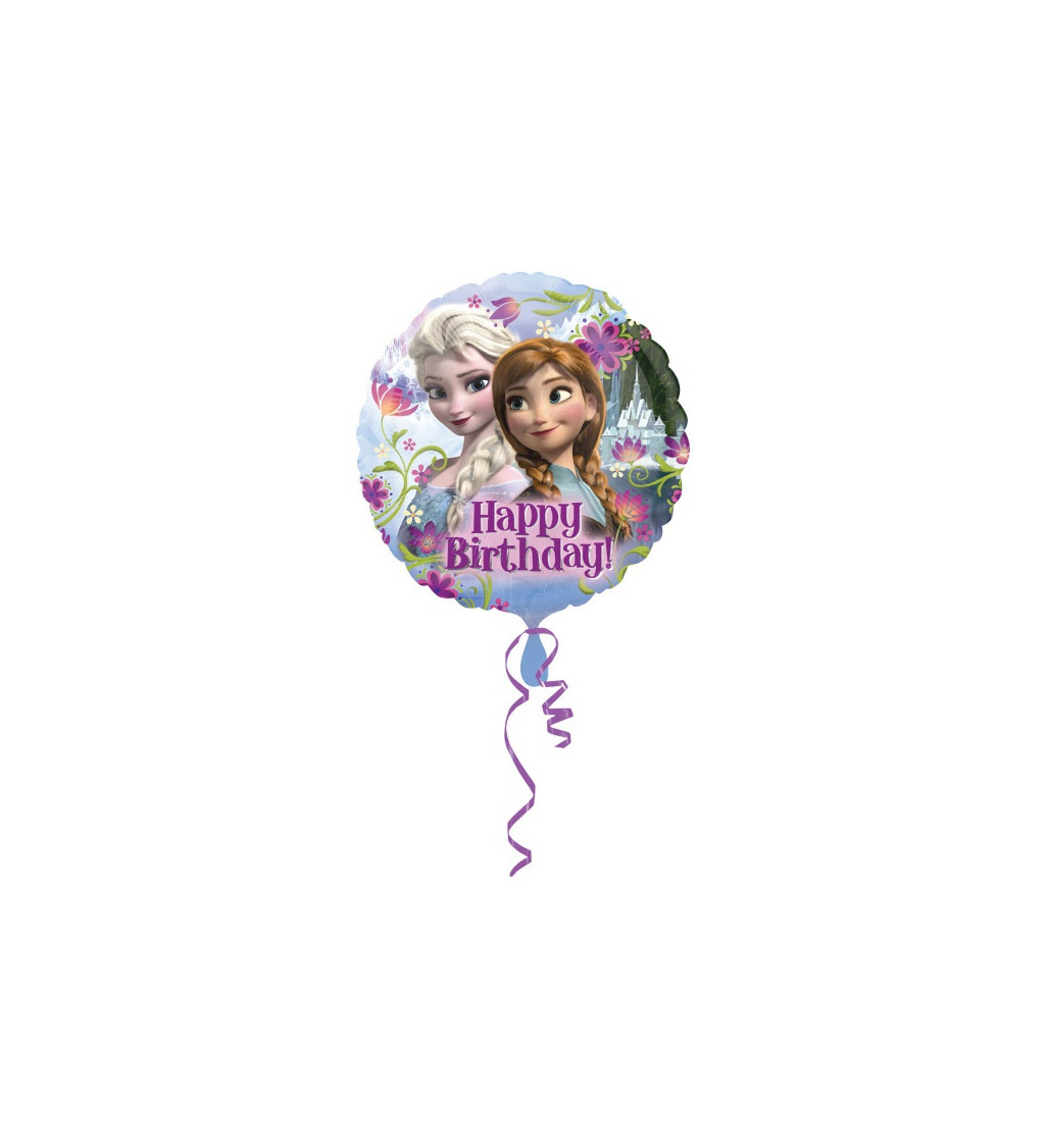 Frozen - Happy birthday balónek