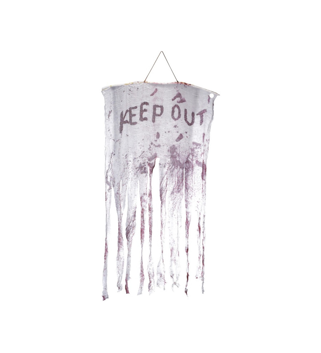 Keep Out! závěs