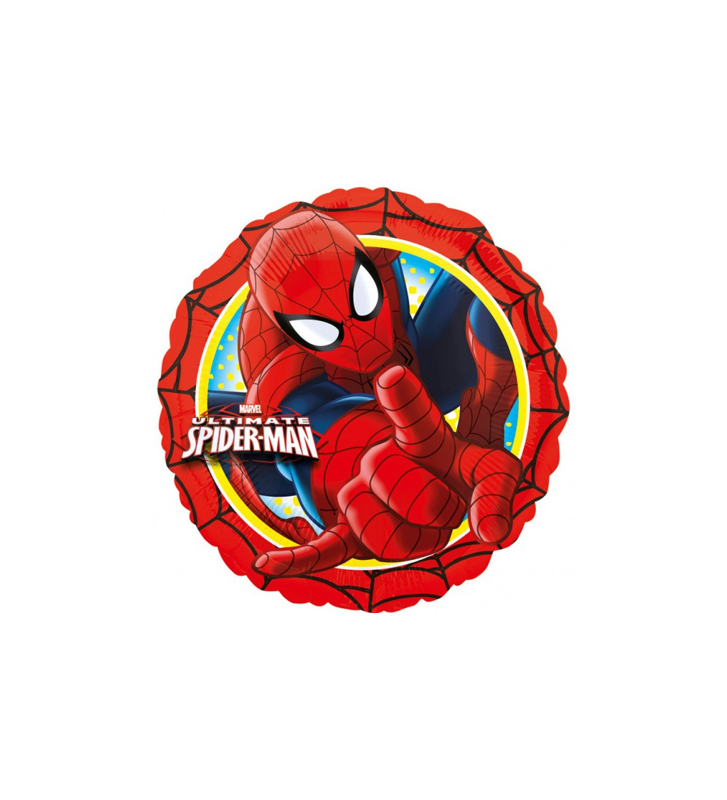 Spiderman - fóliový balónek