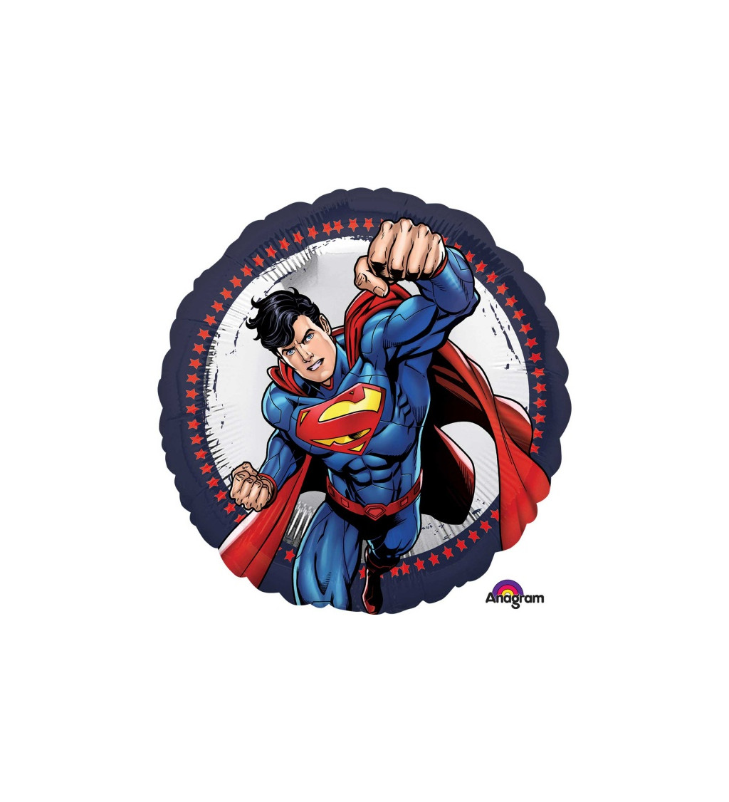Superman - fóliový balónek I.