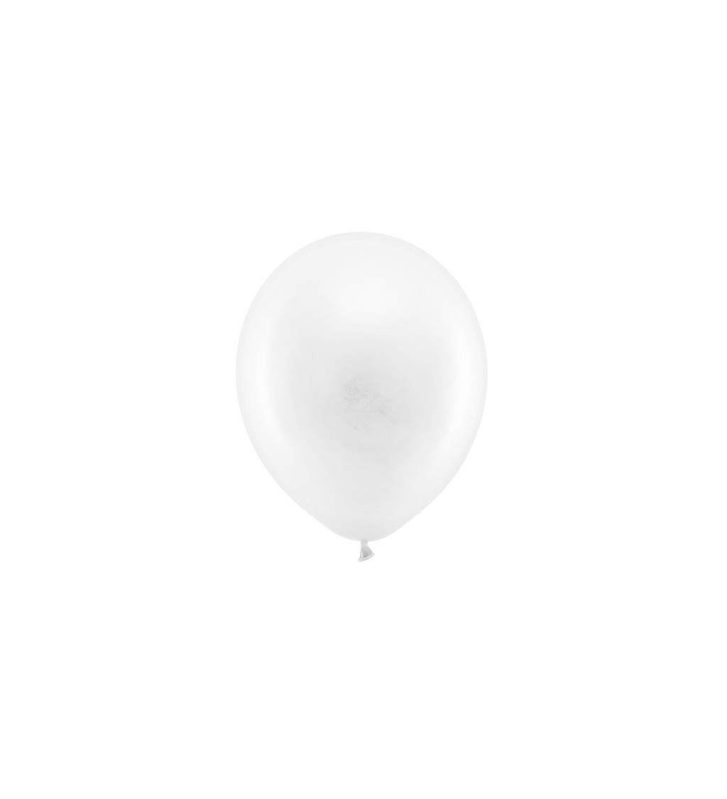 Latexový balónek - pastelový bílý 10ks