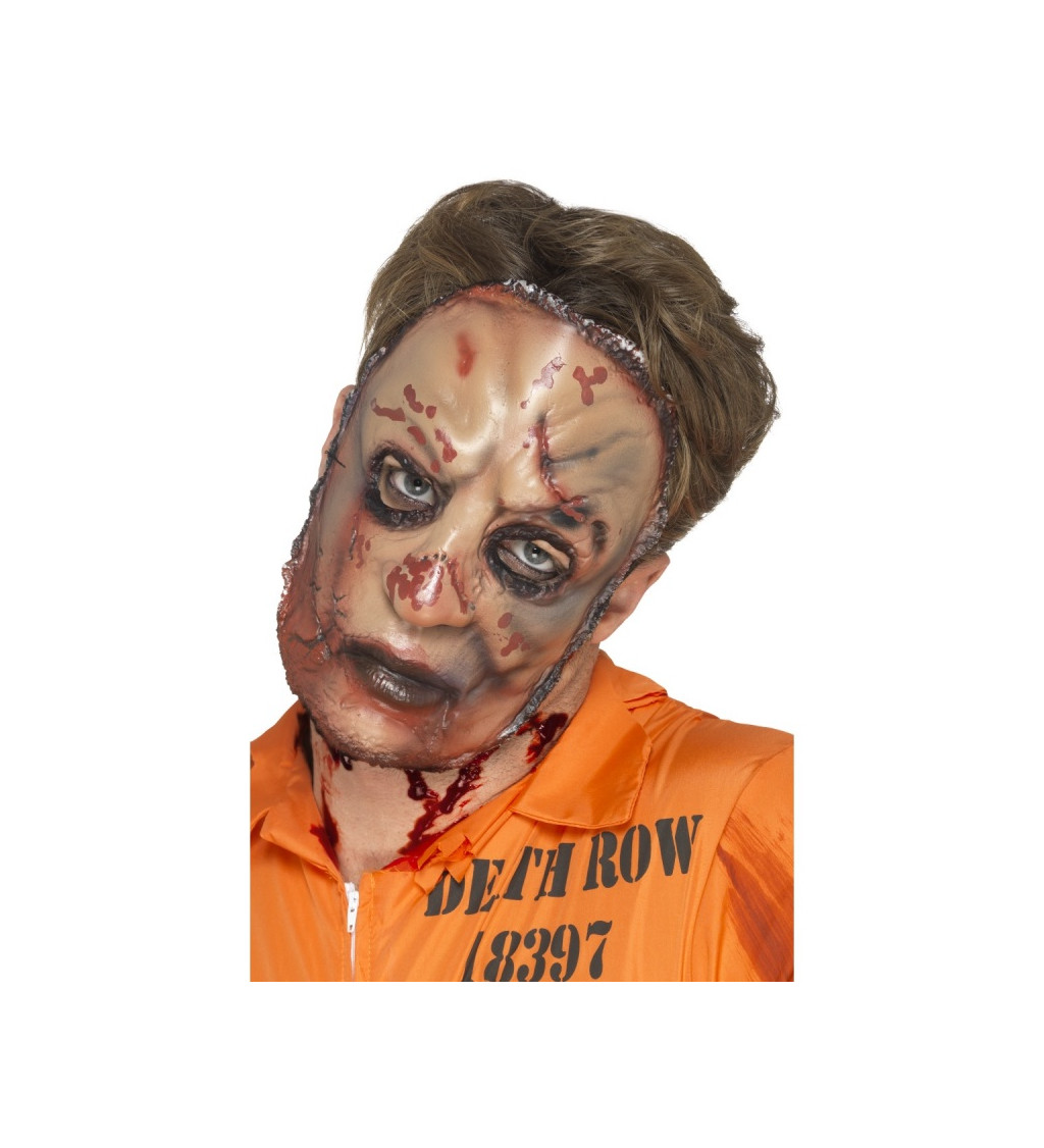 Zombie maska - kůže