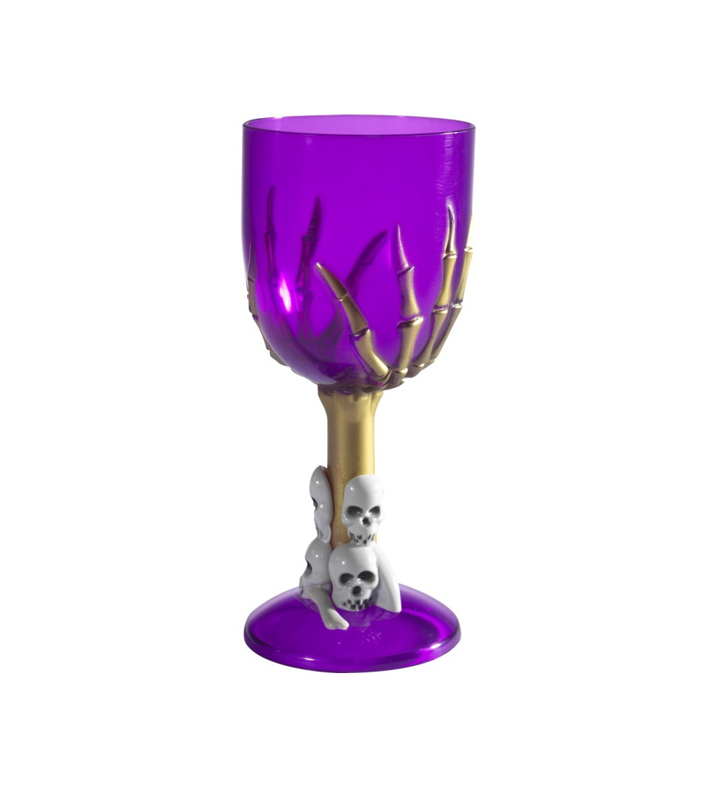 Gotický fialový pohár