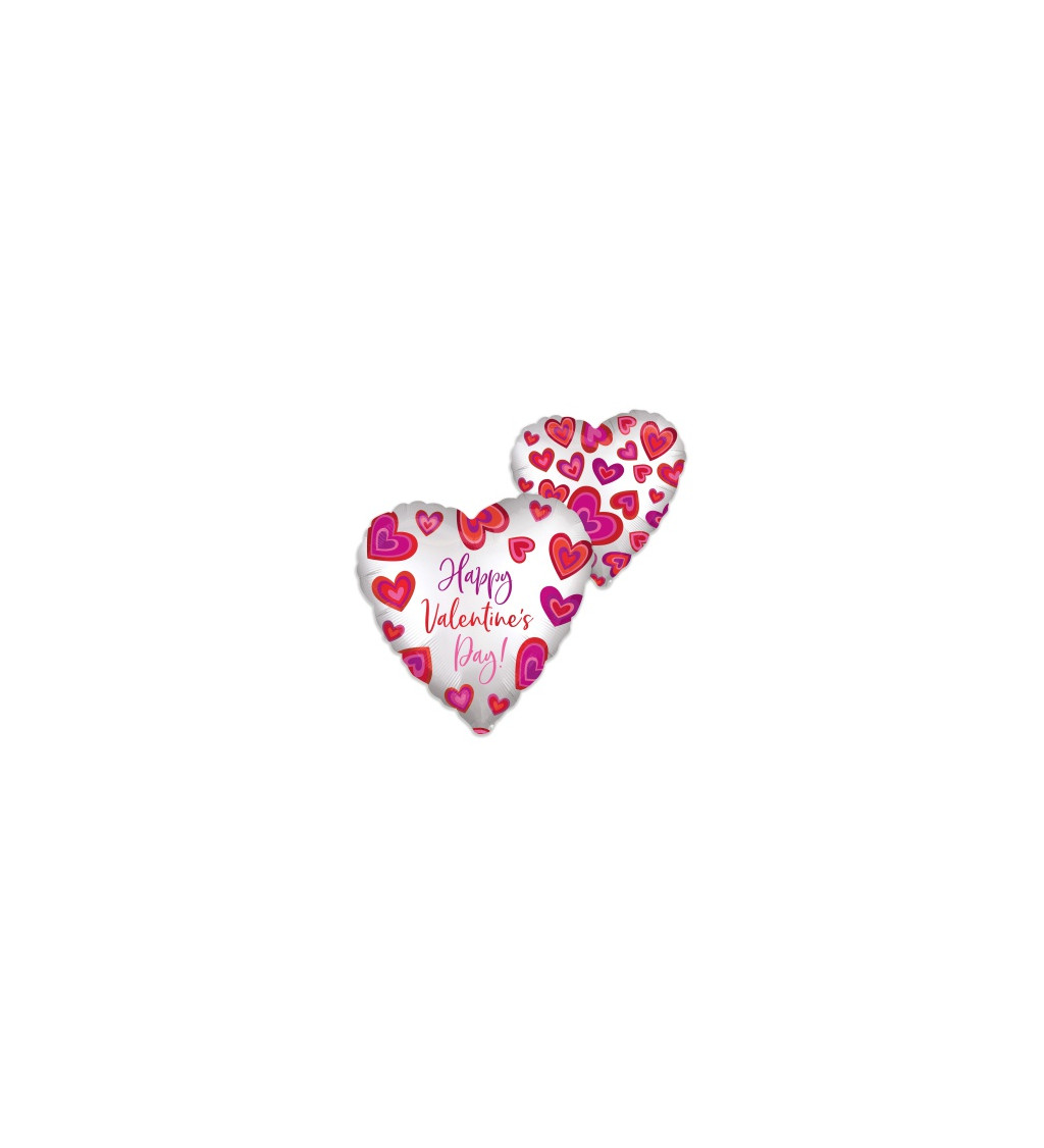 Fóliový balónek - Happy Valentines Day
