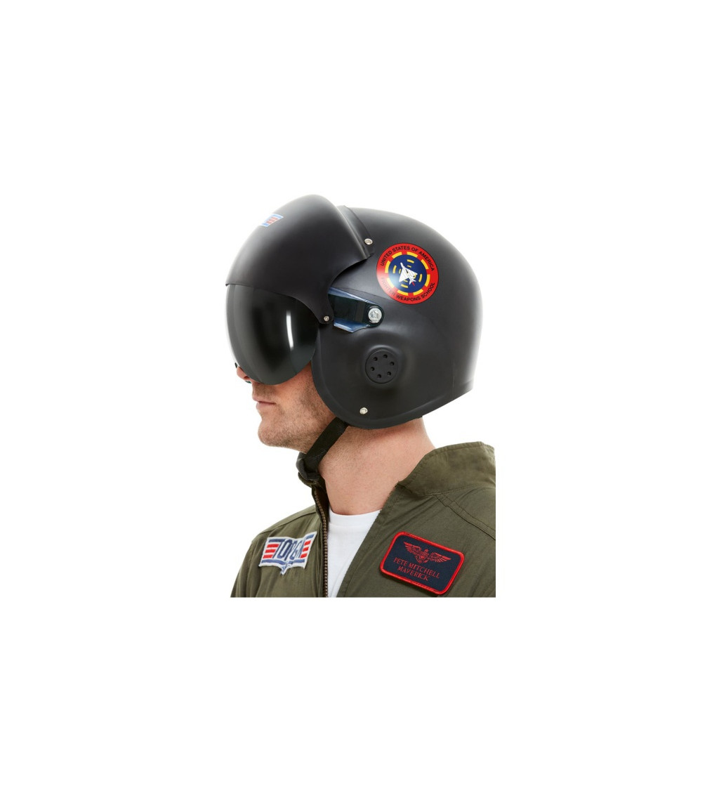 Luxusní helma pro pilota Top Gun