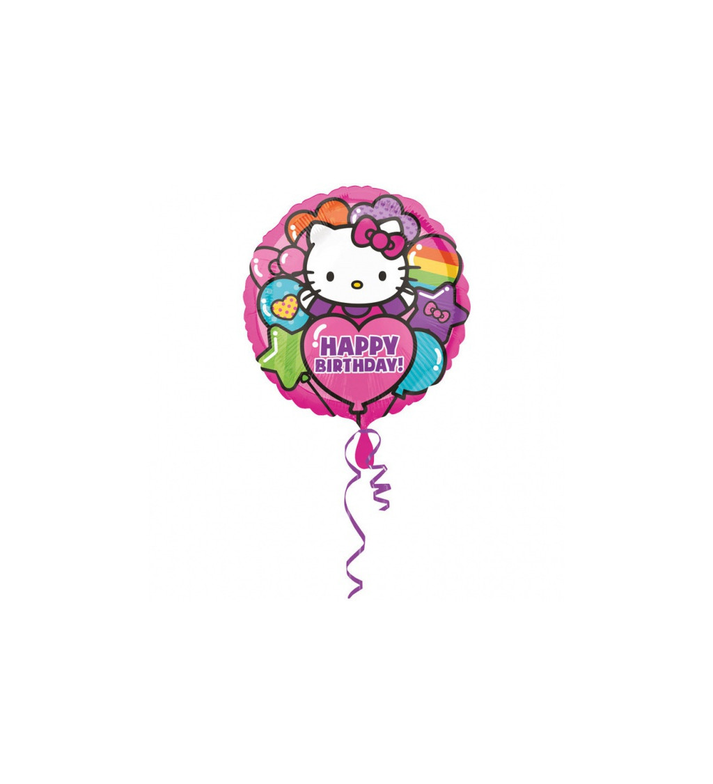 Hello Kitty - narozeninový balónek