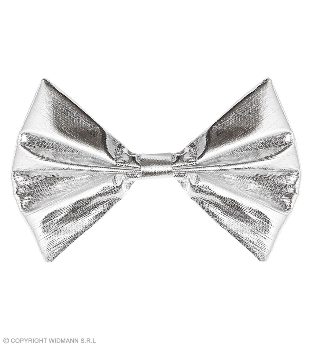Metalický motýlek - silver