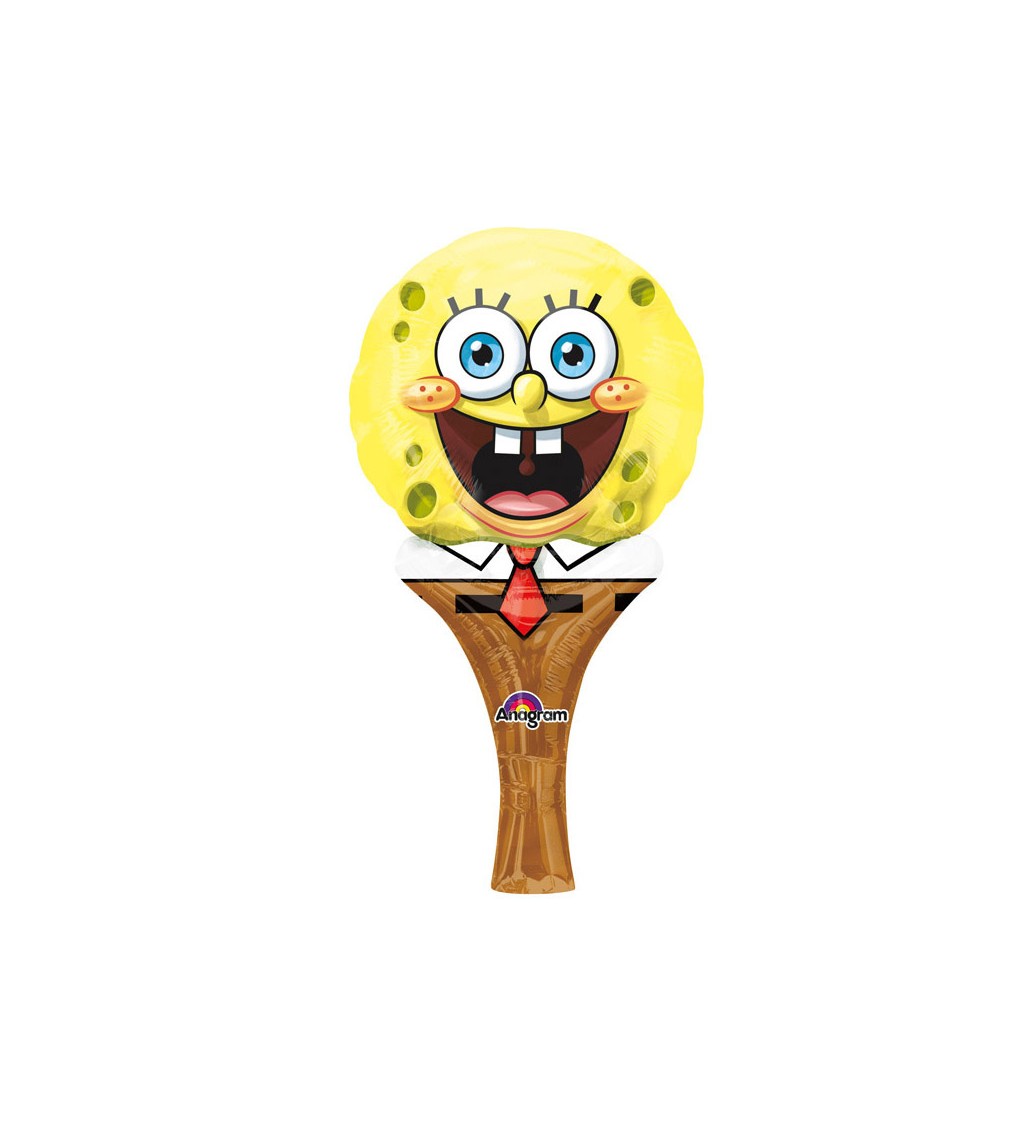 Sponge Bob - Fóliový balónek lízátko