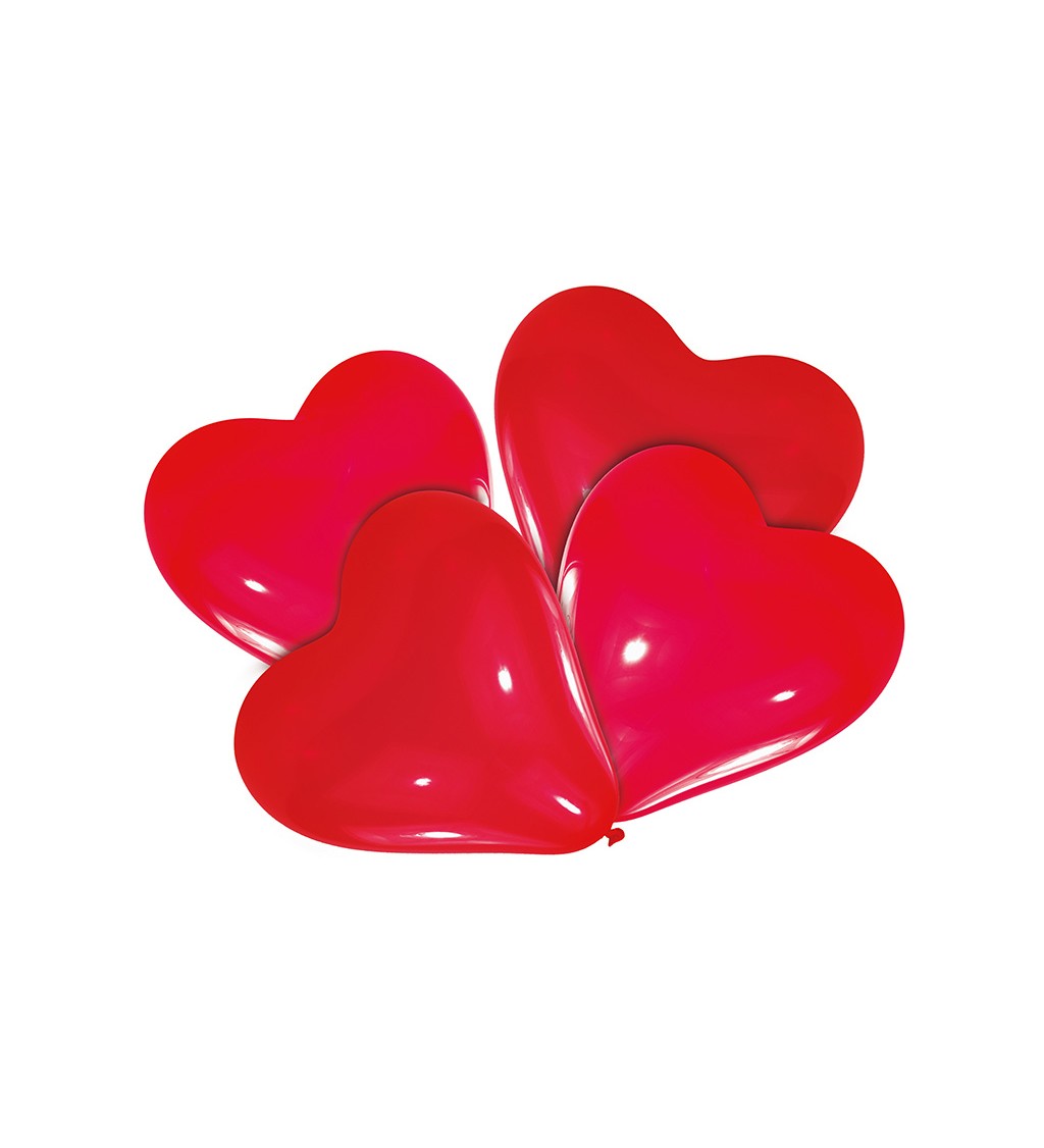 Latexové balónky červená srde
