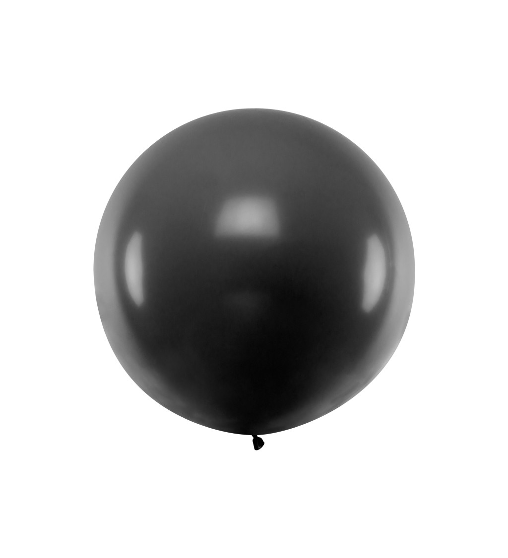 Obří balónek černý