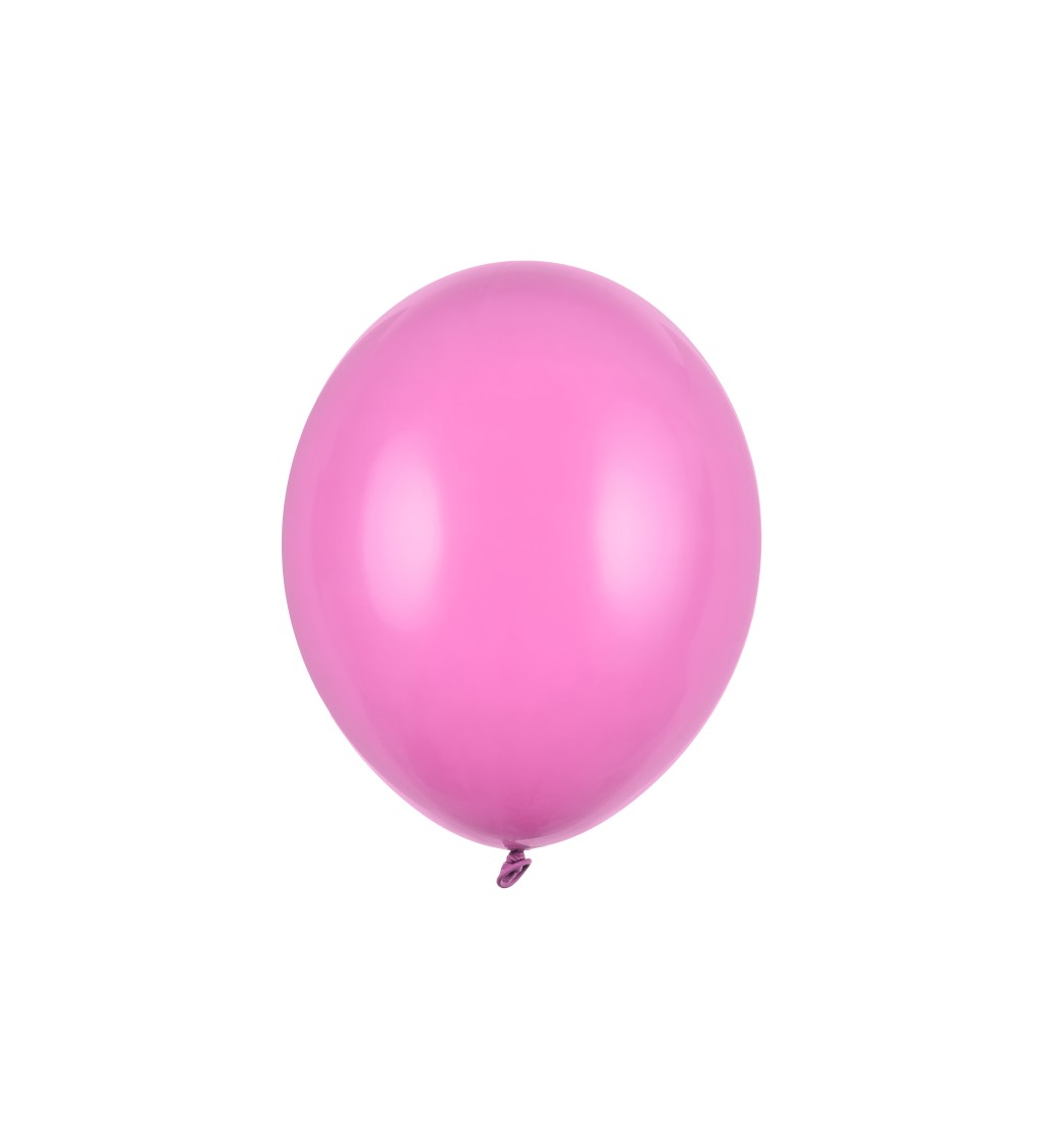 Fuchsiové latexové balónky - 10 ks