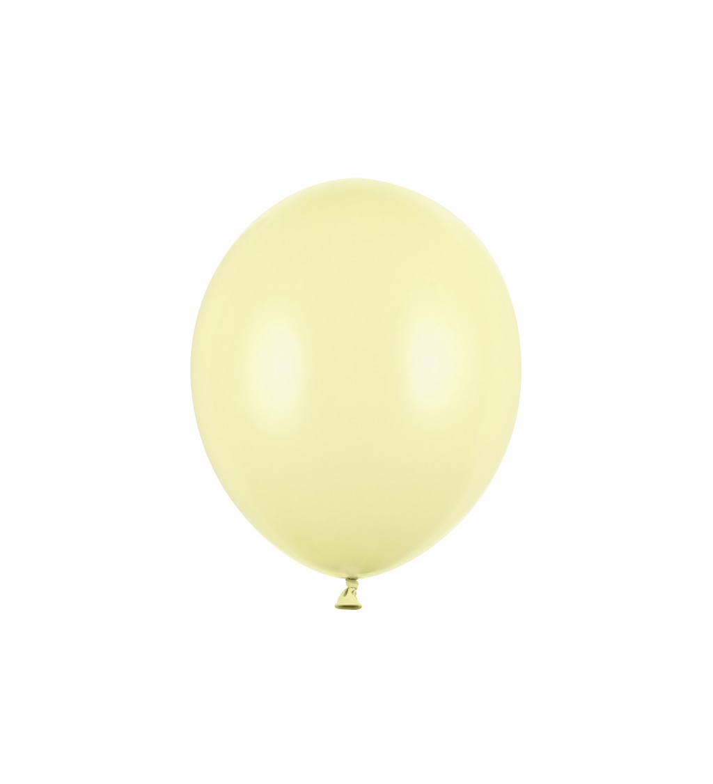 Žluté latexové balónky - 10 ks