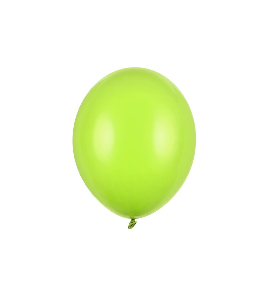 Světle zelený balónek - 10 ks
