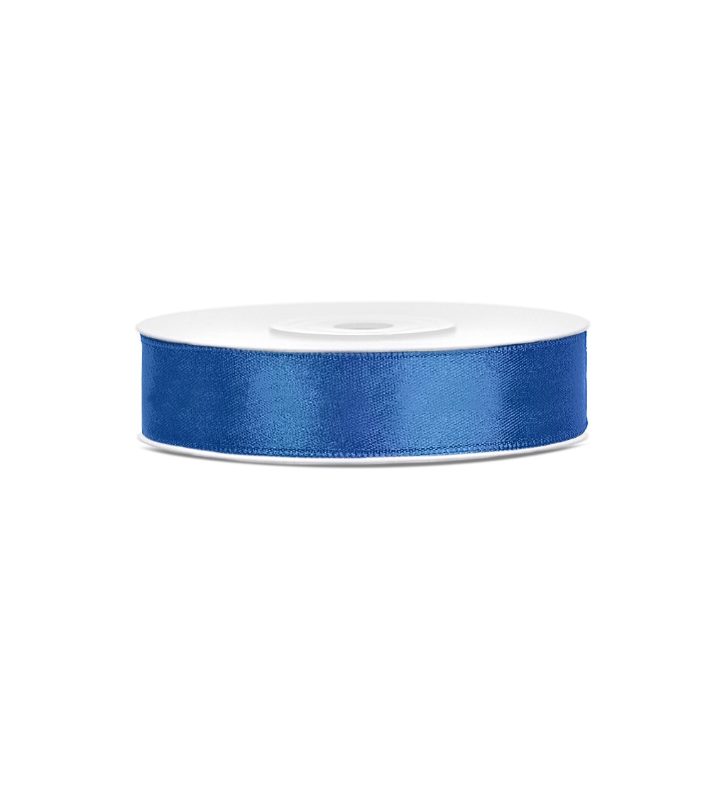 Saténová stuha 12 mm royal modrá