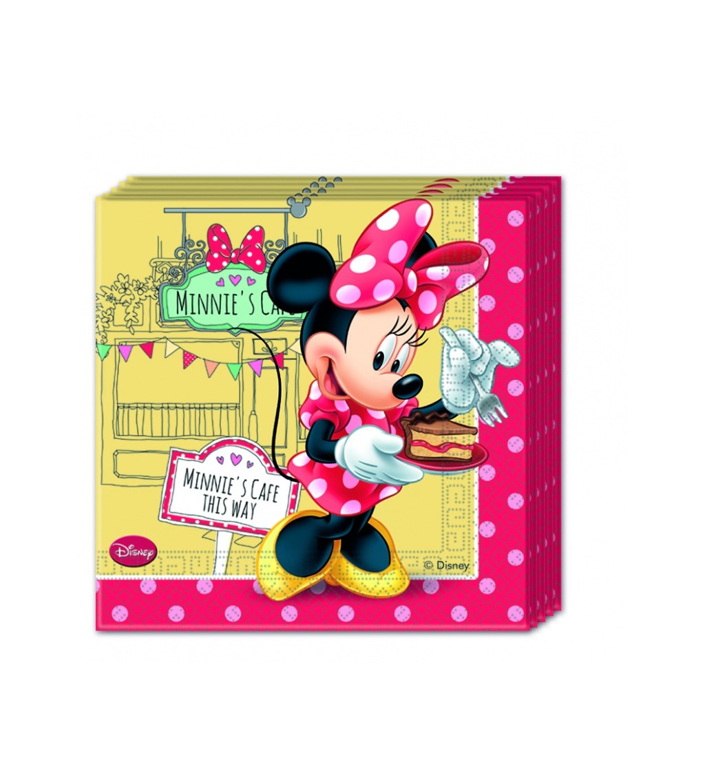 Minnie Mouse - papírové ubrousky