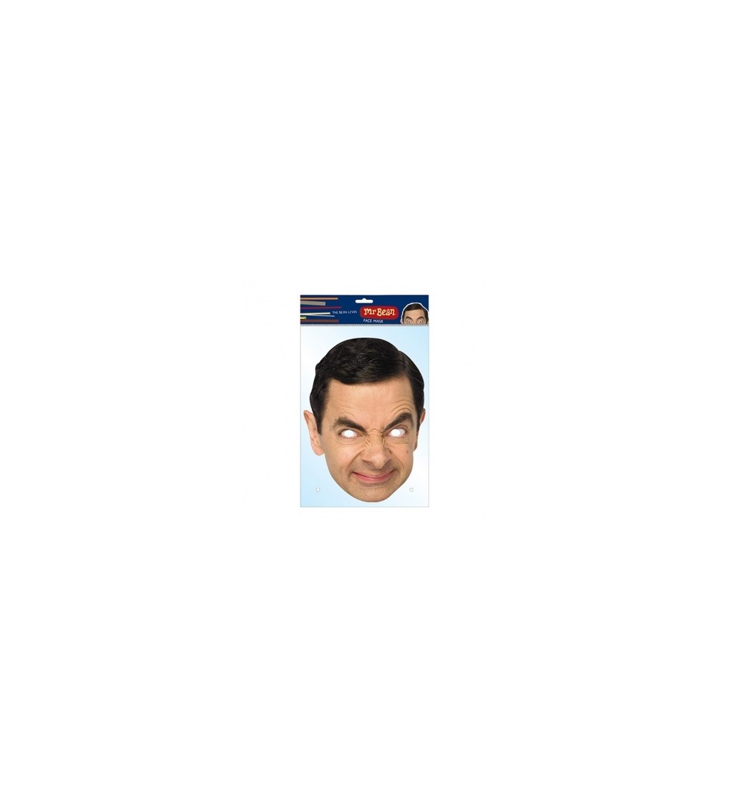Papírová maska - Mr. Bean