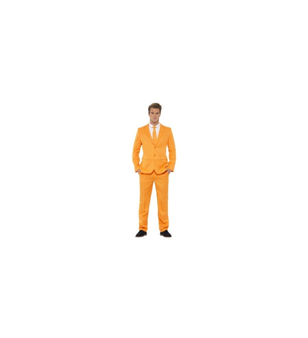 Oblek - oranžový