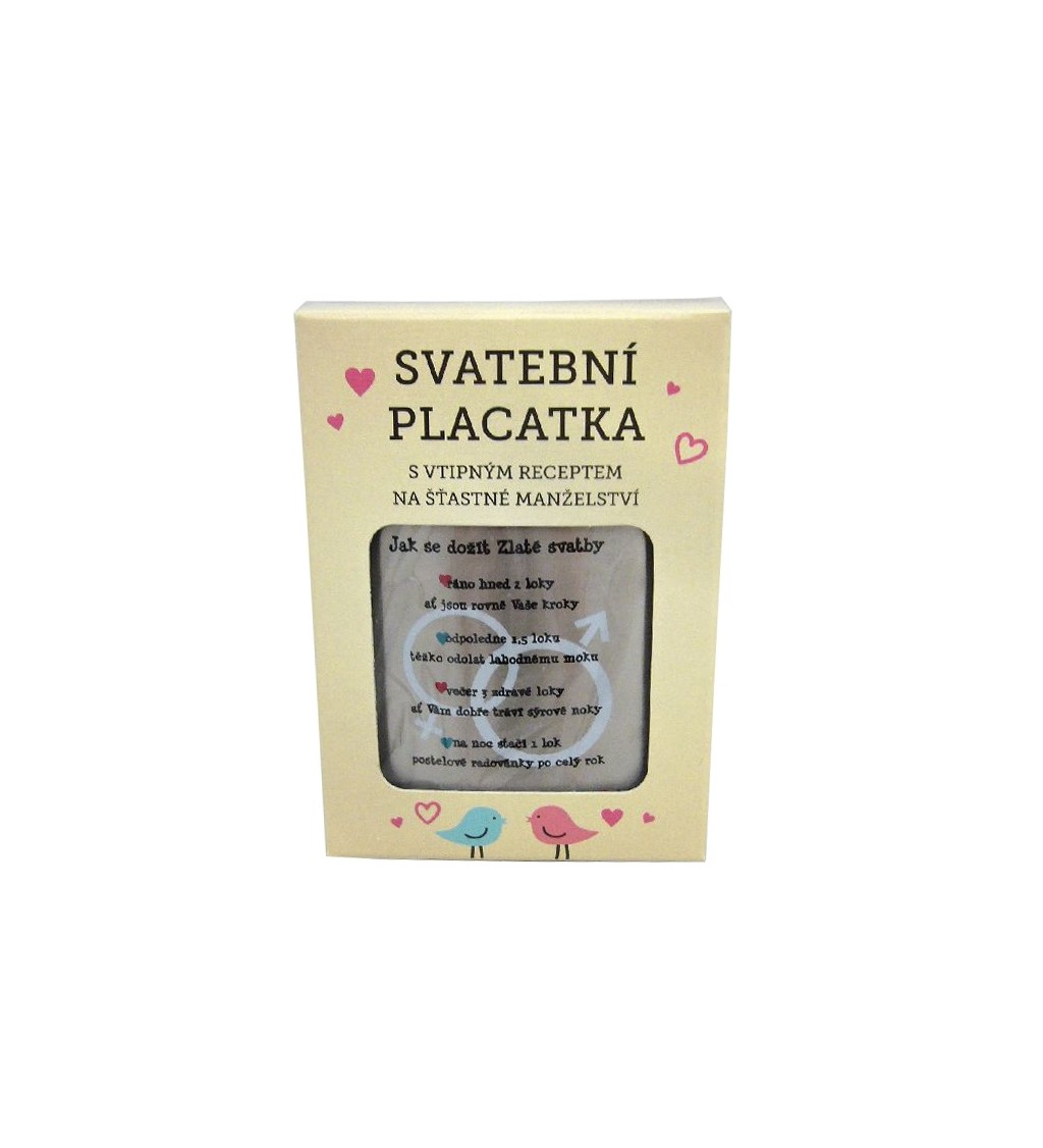 Placatka pro novomanžele