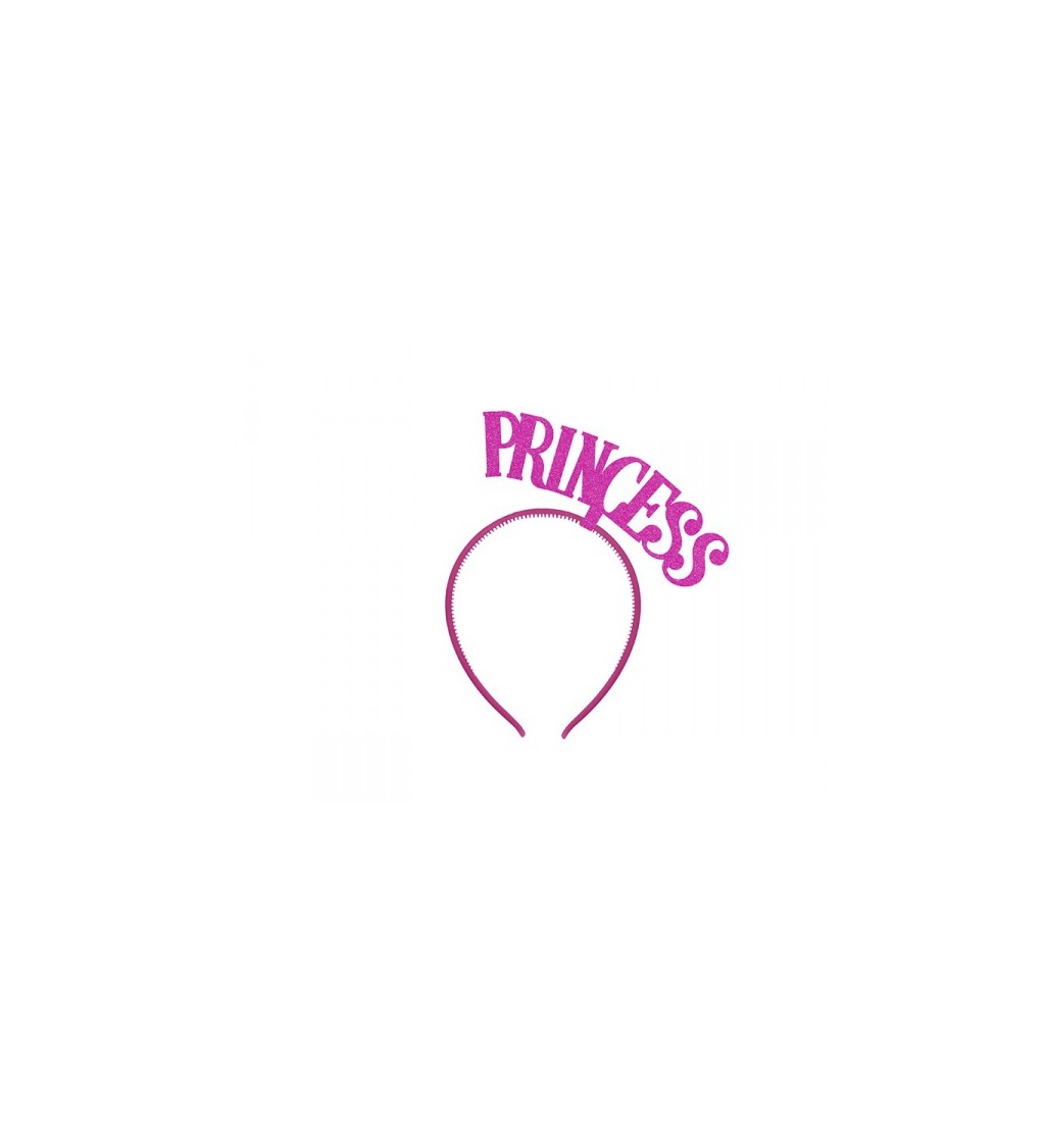 Čelenka - "Princess" (růžová)