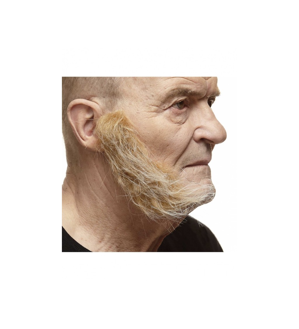 Delší kotlety - blond