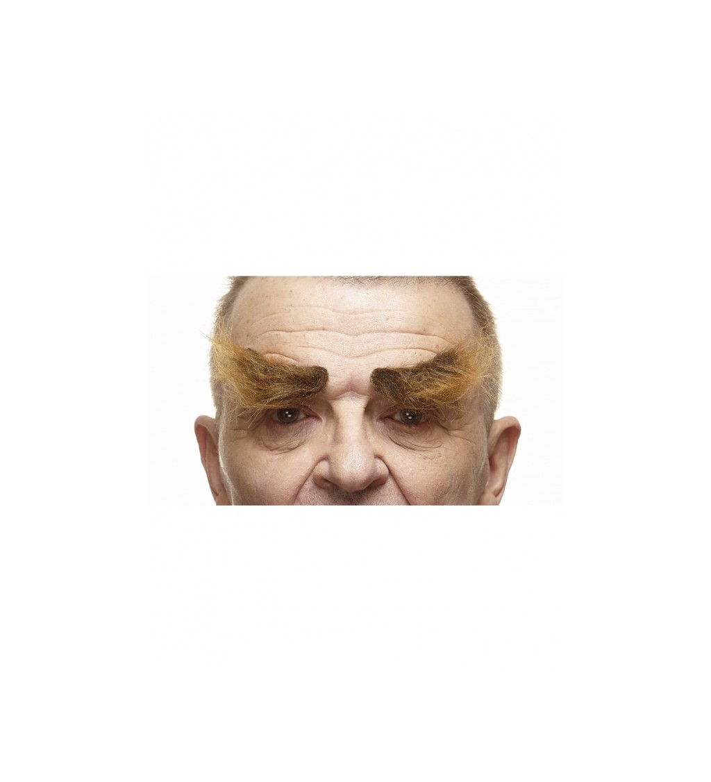 Husté obočí - rezavé