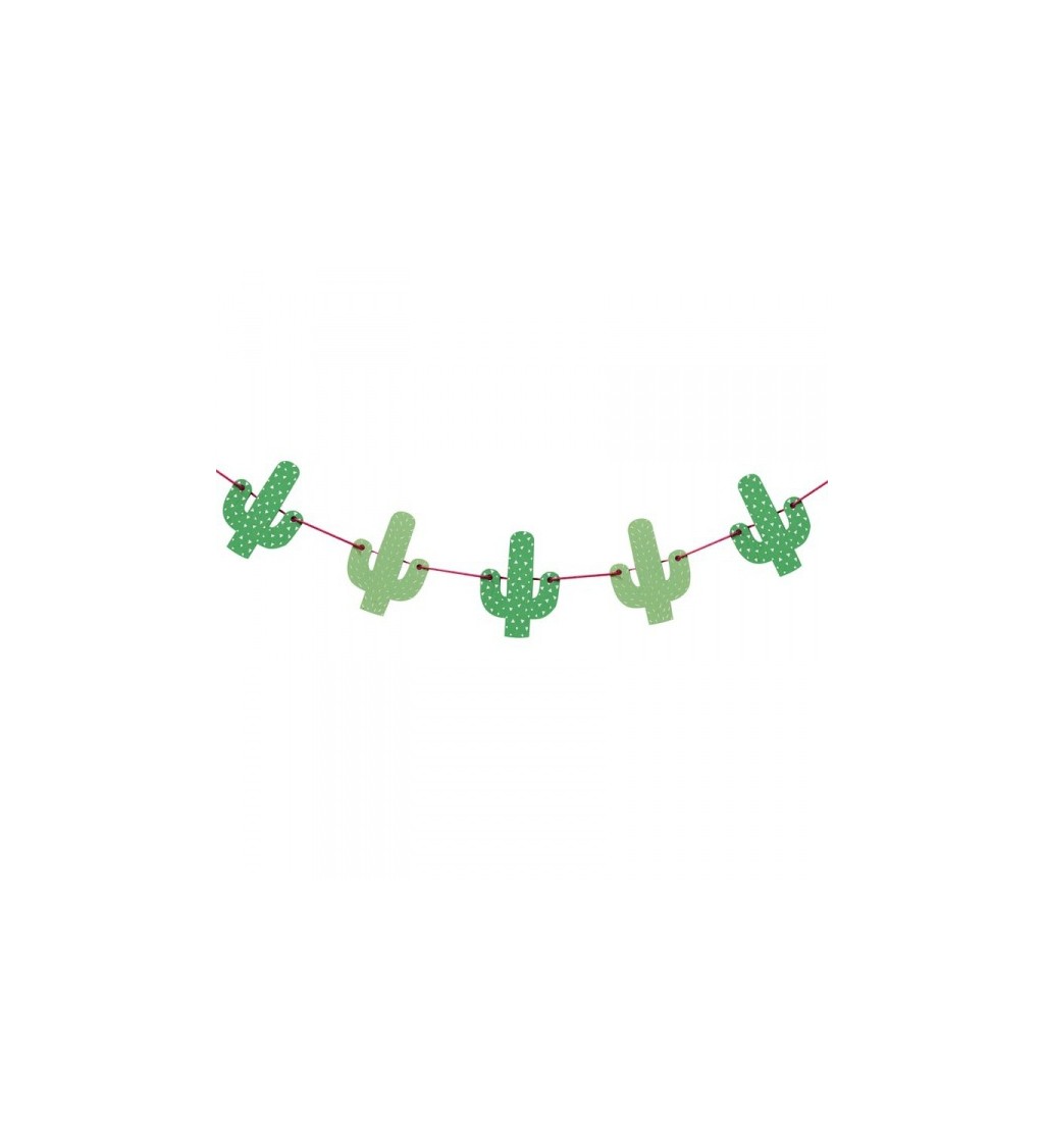 Girlanda - Kaktus