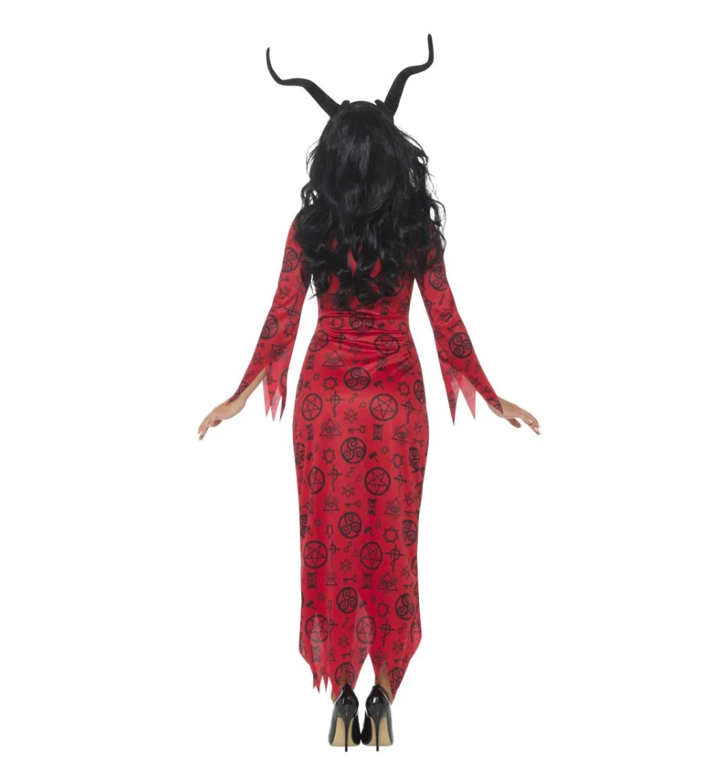 Dámský kostým - okultní ďáblice