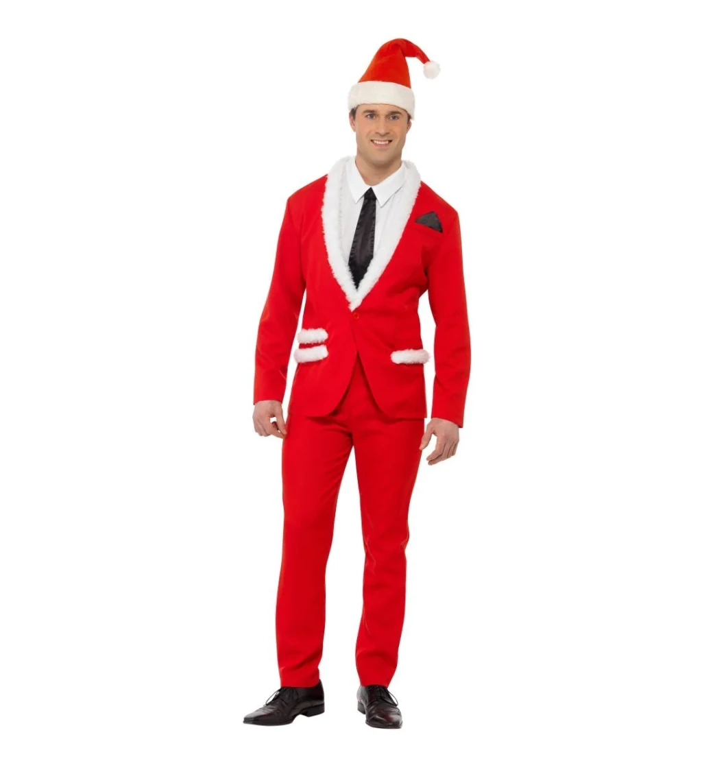 Kostým Santa v obleku