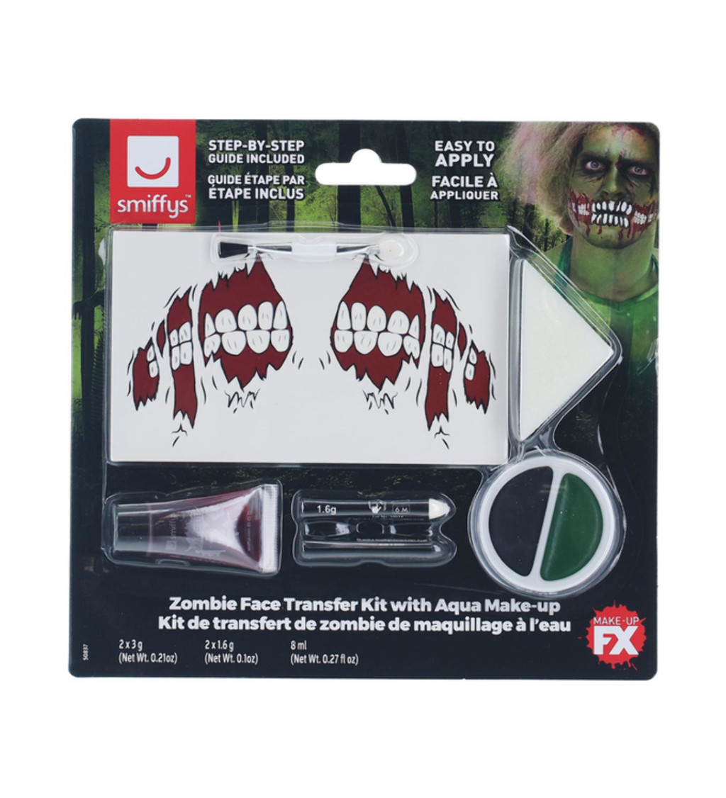 Zombie make-up sada