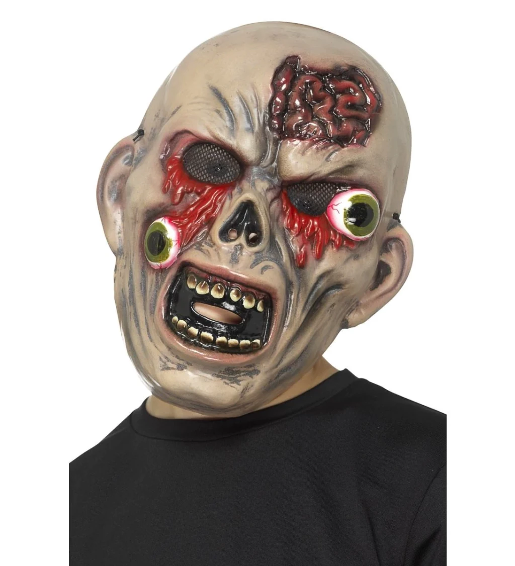 Plastová zombie maska