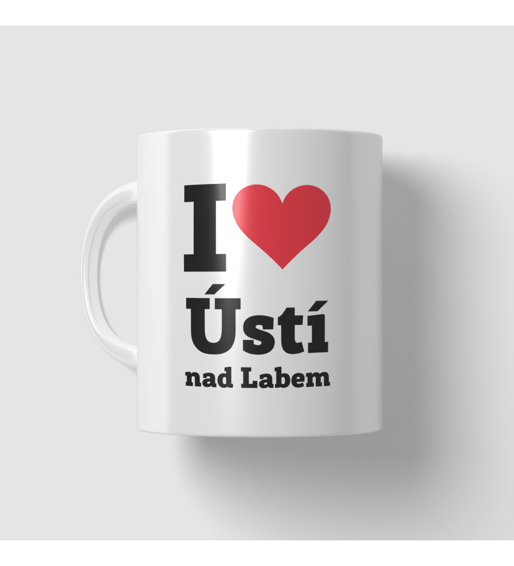 Hrnek - I love Ústí nad Labem