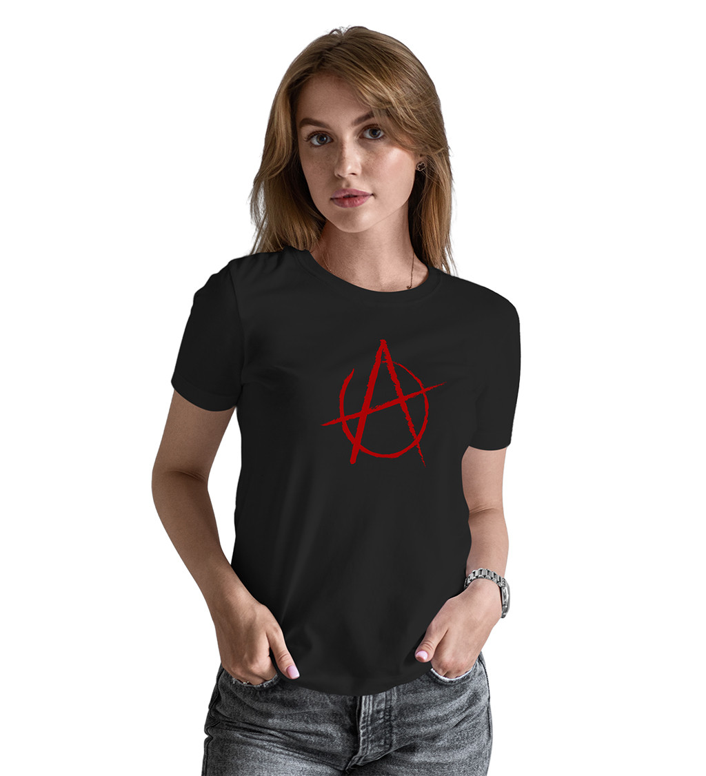 Dámské triko černé - Anarchy