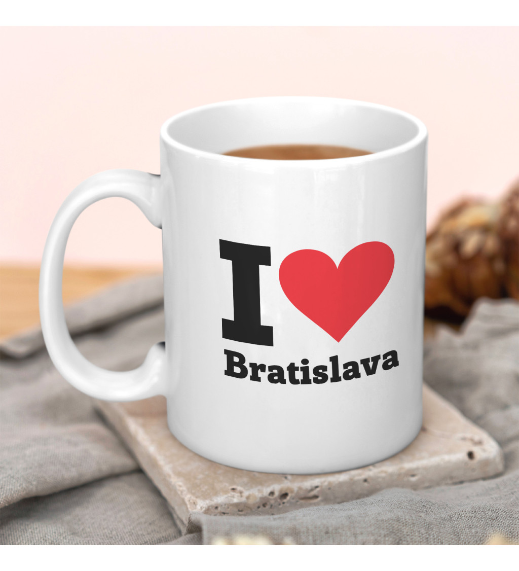 Hrnek - I love Bratislava