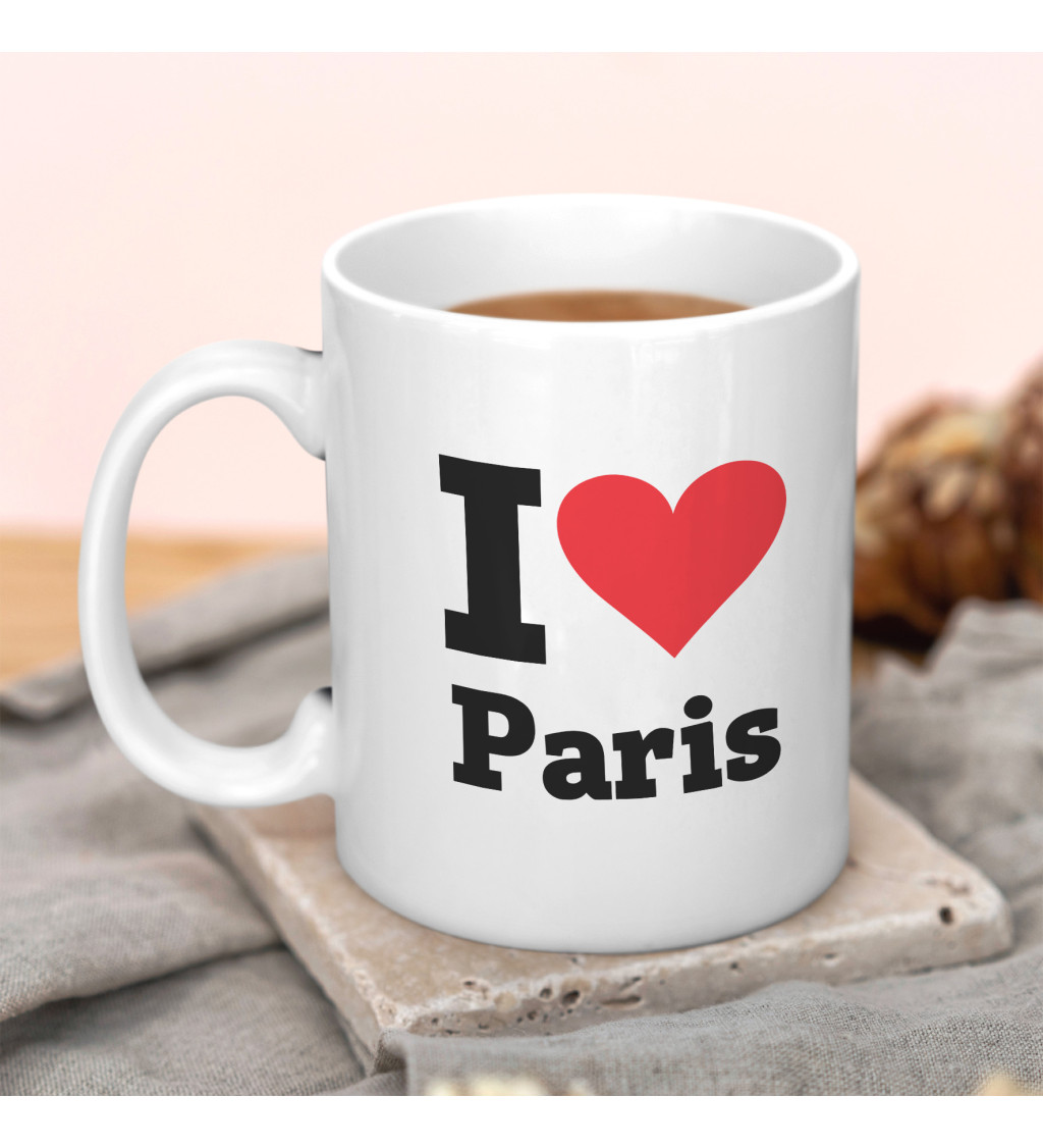 Hrnek - I love Paris