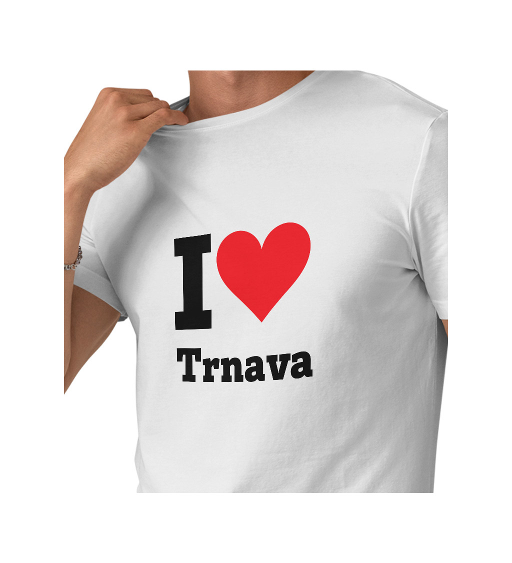 Pánské triko - I love Trnava