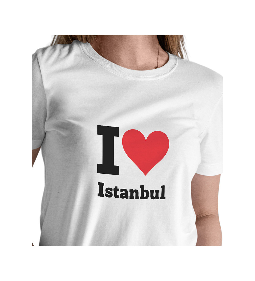 Dámské triko - I love Istanbul