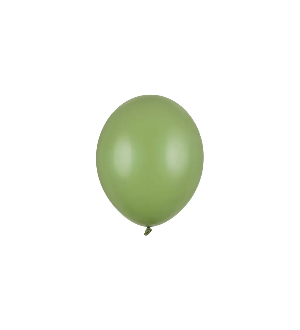 Pastelové mechové balónky Strong 30 cm – 10 ks