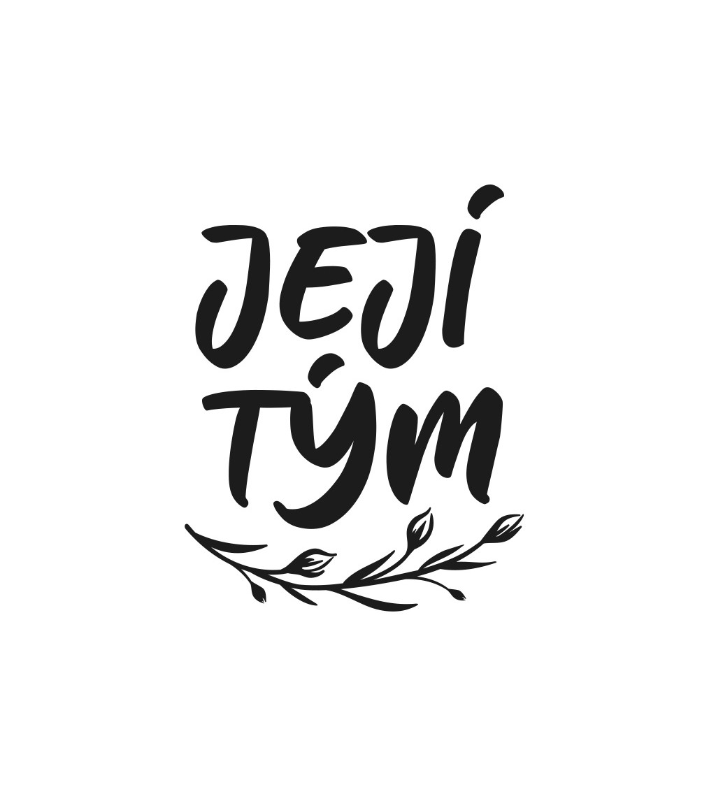 Dámské bílé tričko – Její tým