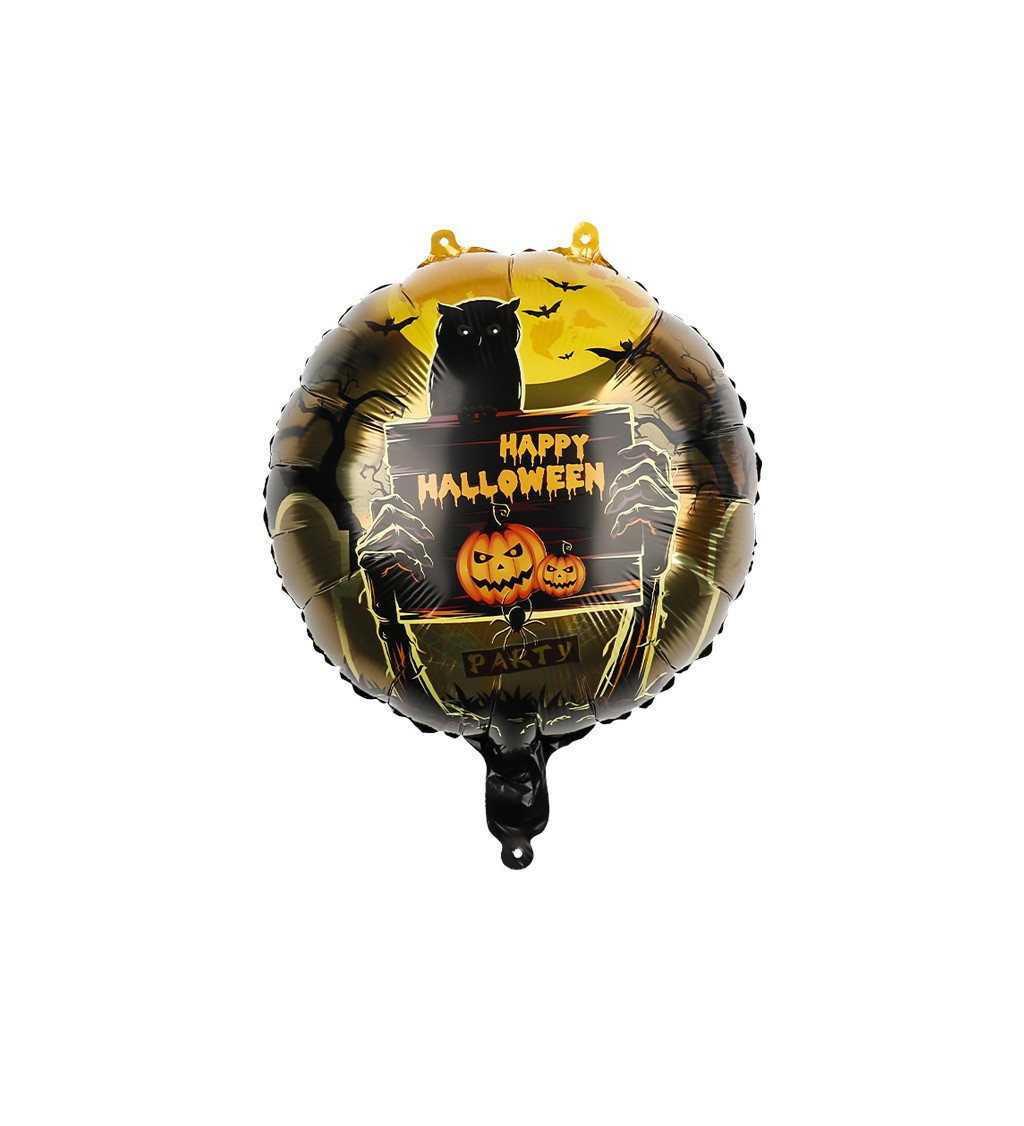 Fóliový balónek – Happy Halloween, 45 cm