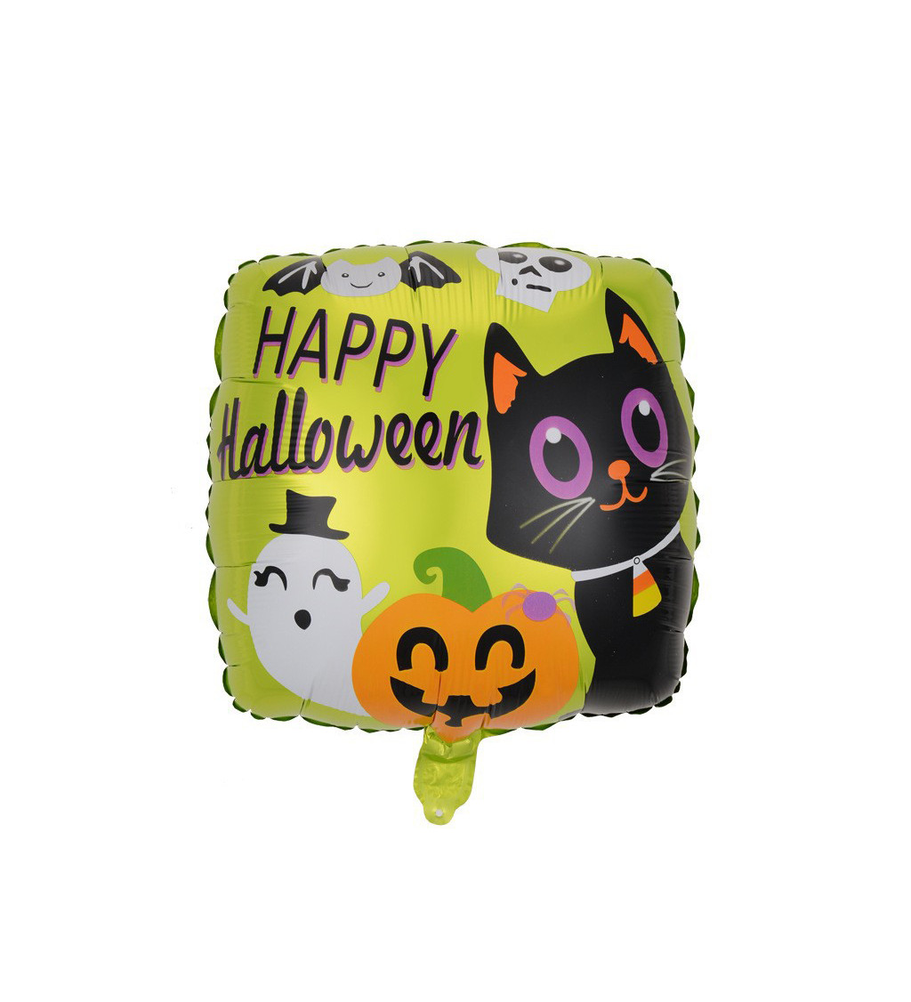 Fóliový balónek – Happy Halloween, 45 cm