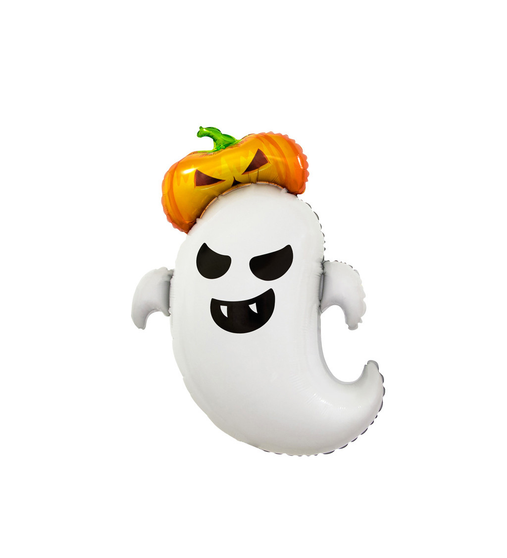 Fóliový balónek – Duch, 63 × 82 cm