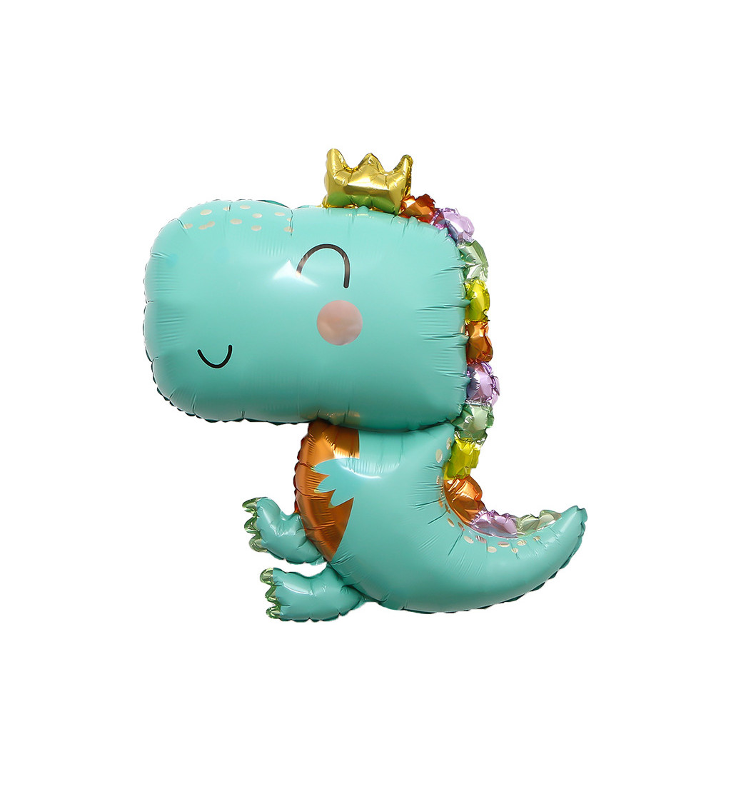 Fóliový balónek – Dino, 90 × 71 cm
