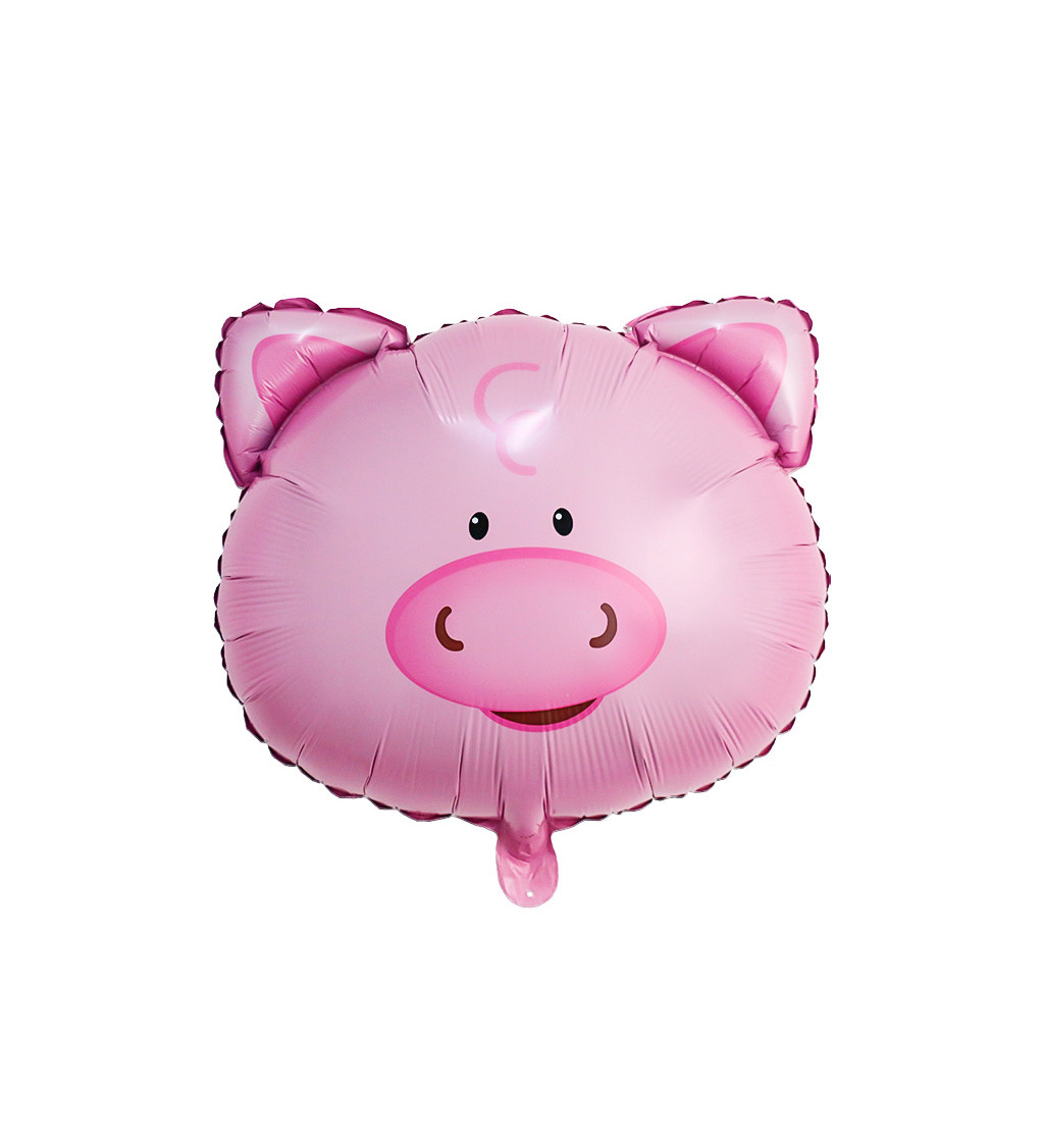 Fóliový balónek – Prasátko, 54 × 54 cm