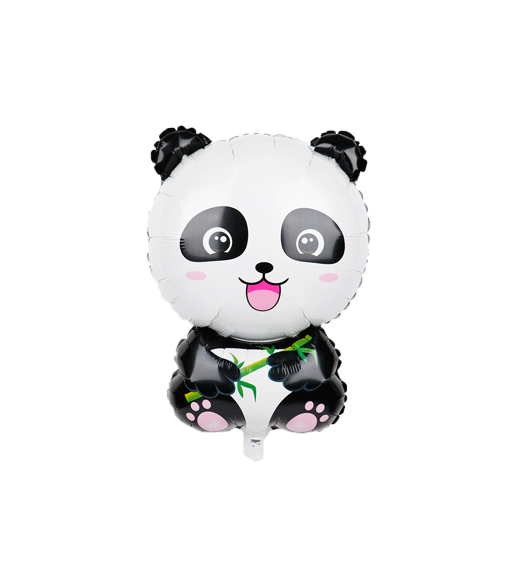 Fóliový balónek – Panda, 78 × 41 cm