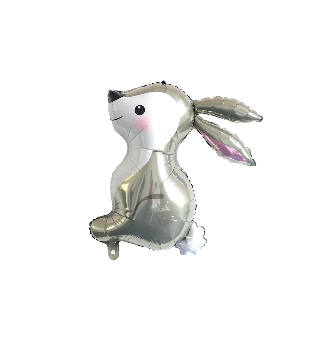 Fóliový balónek – Zajíc, 76 × 64 cm