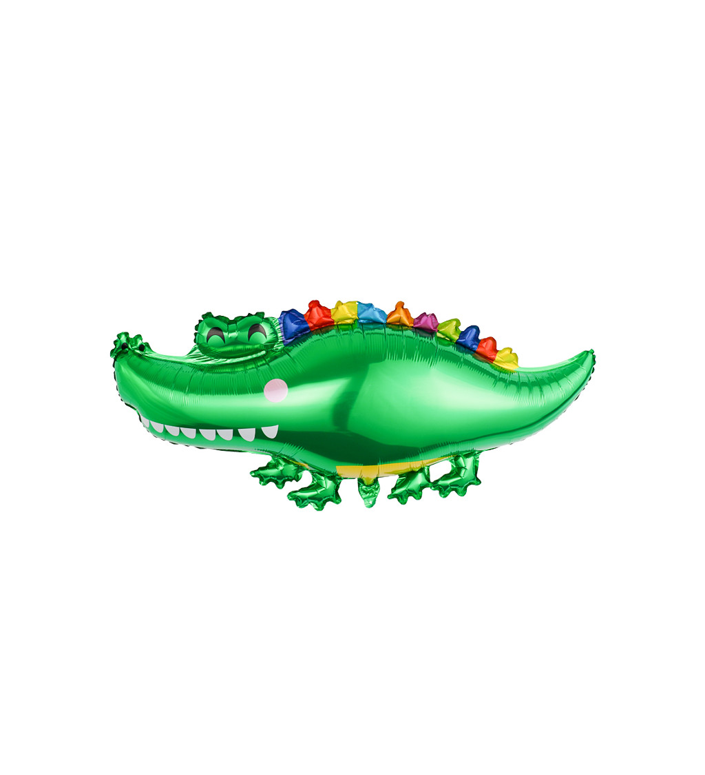 Fóliový balónek – Krokodýl, 97 × 55 cm