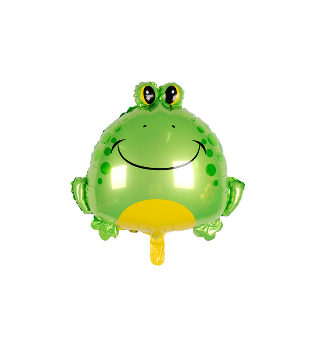 Fóliový balónek – Žabička, 61 × 55 cm