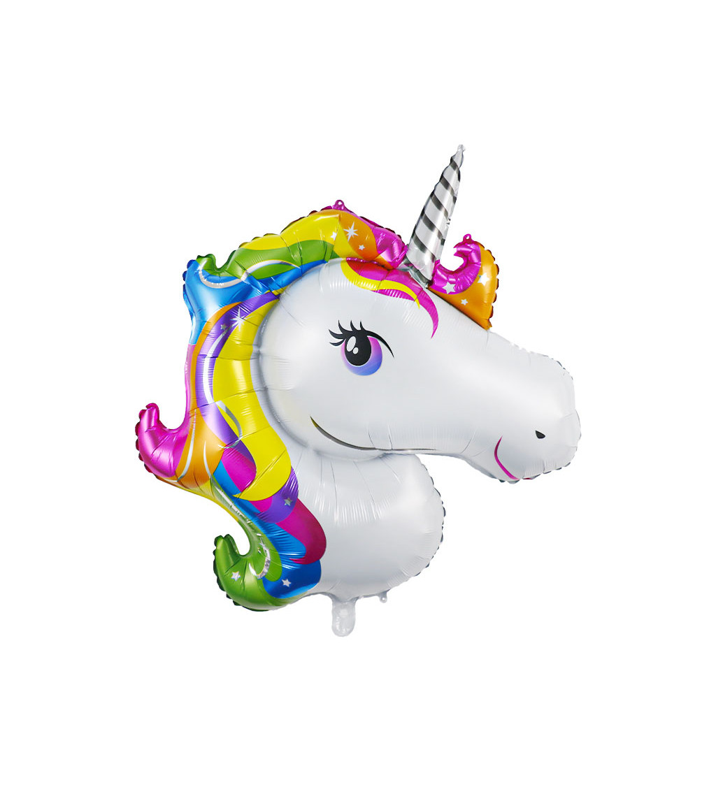 Fóliový balónek – Jednorožec, 46 × 70 cm