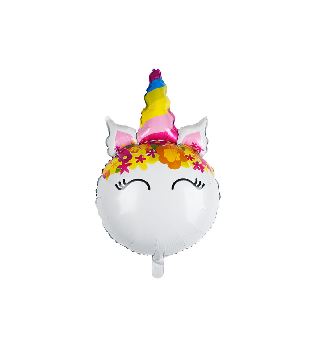 Fóliový balónek – Jednorožec, 87 × 54 cm